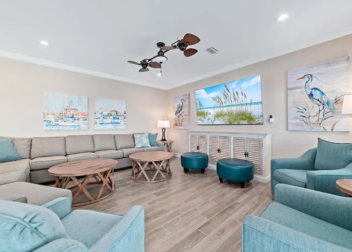 Holiday home New Aqua Vista By Gsvr - Beachfront With Pool, Theater & Game - Free Activities And Golf *