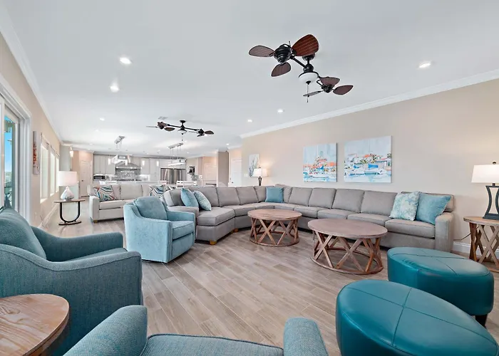 New Aqua Vista By Gsvr - Beachfront With Pool, Theater & Game - Free Activities And Golf Gulf Shores