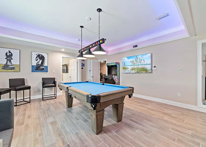 Holiday home New Aqua Vista By Gsvr - Beachfront With Pool, Theater & Game - Free Activities And Golf *