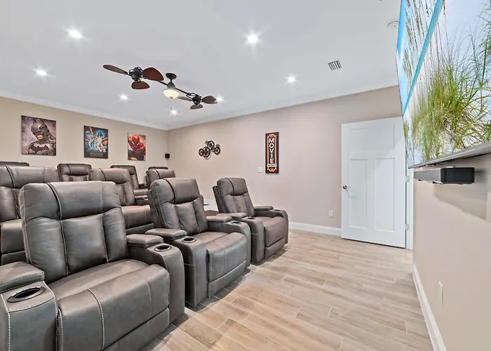 New Aqua Vista By Gsvr - Beachfront With Pool, Theater & Game - Free Activities And Golf Holiday home