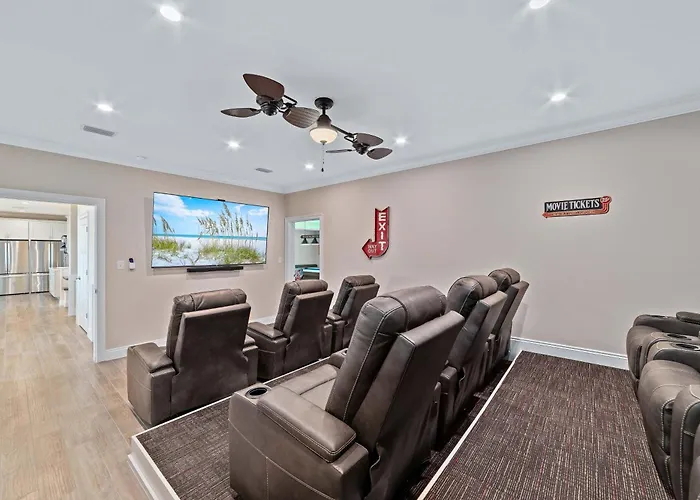 New Aqua Vista By Gsvr - Beachfront With Pool, Theater & Game - Free Activities And Golf * Gulf Shores
