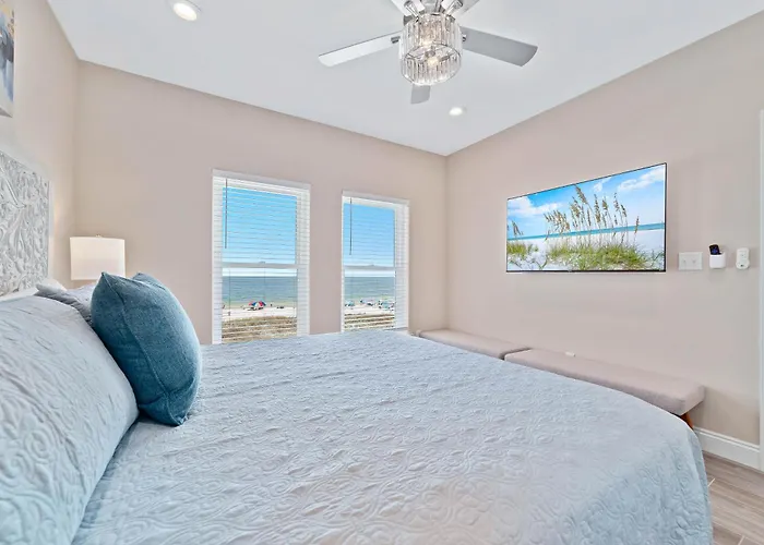 New Aqua Vista By Gsvr - Beachfront With Pool, Theater & Game - Free Activities And Golf Holiday home *