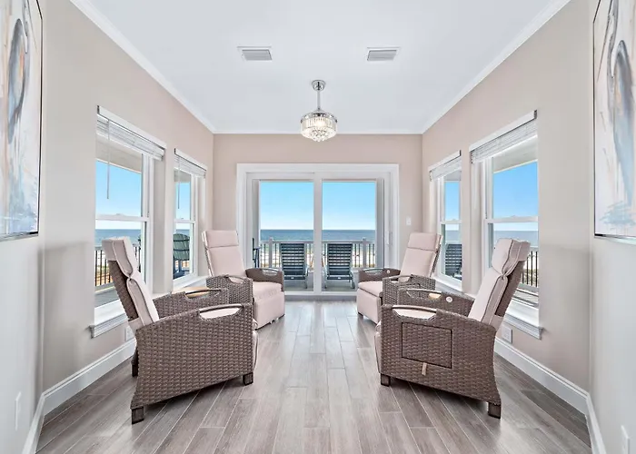 New Aqua Vista By Gsvr - Beachfront With Pool, Theater & Game - Free Activities And Golf Holiday home
